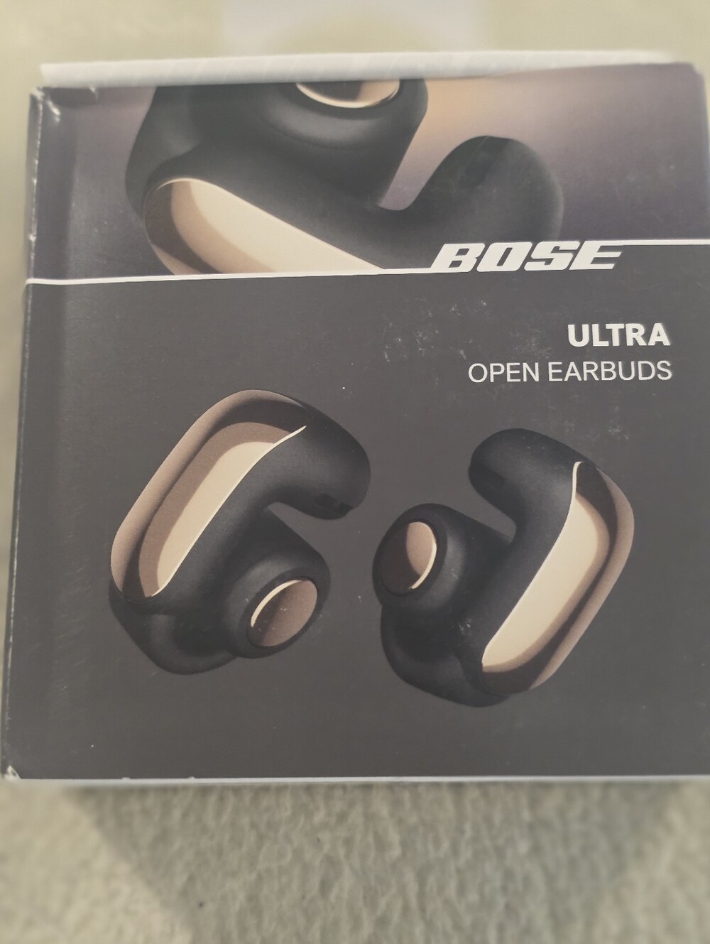 Bose Ultra Open Earbuds - Black and Gold